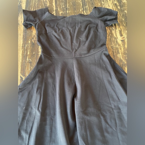 NEW ⭐️ SARIN MATHEWS 💕 Black Circle High Low Dress - Medium - Picture 6 of 15